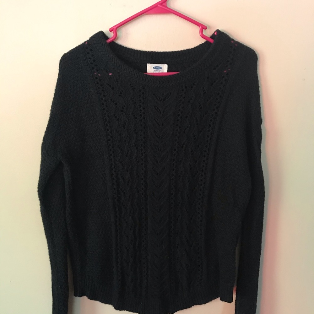 Black sweater